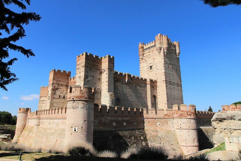 Ruins of Beltraneja's castle, Spain